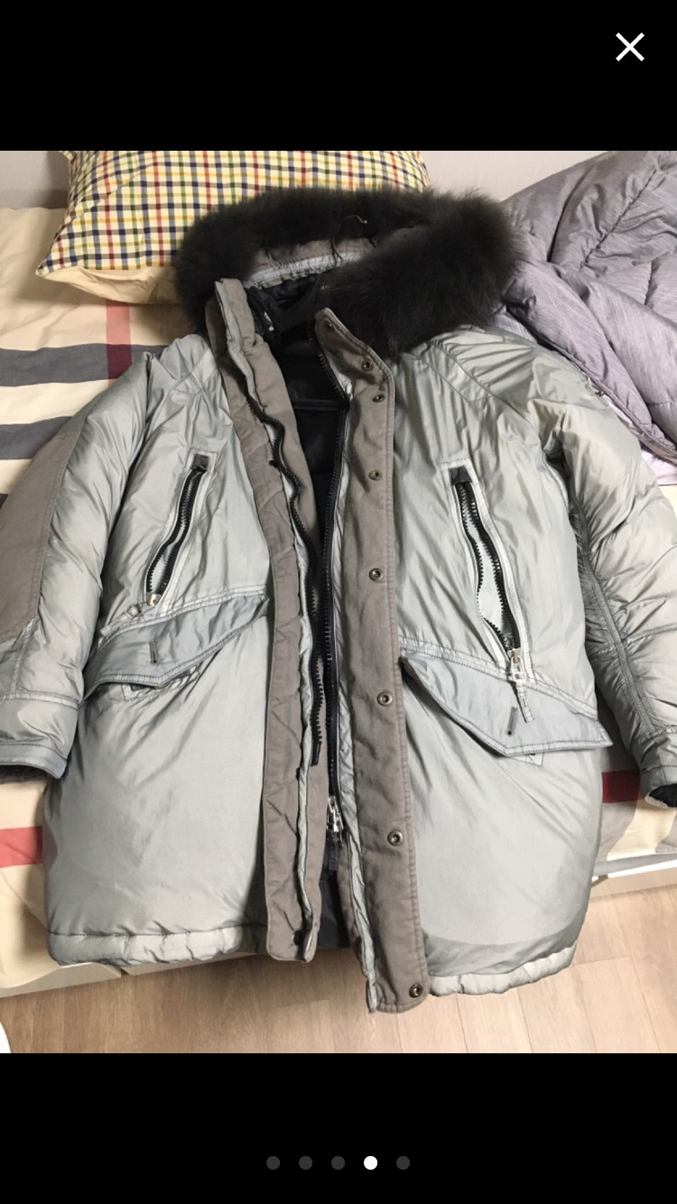 시리즈 패딩 라지