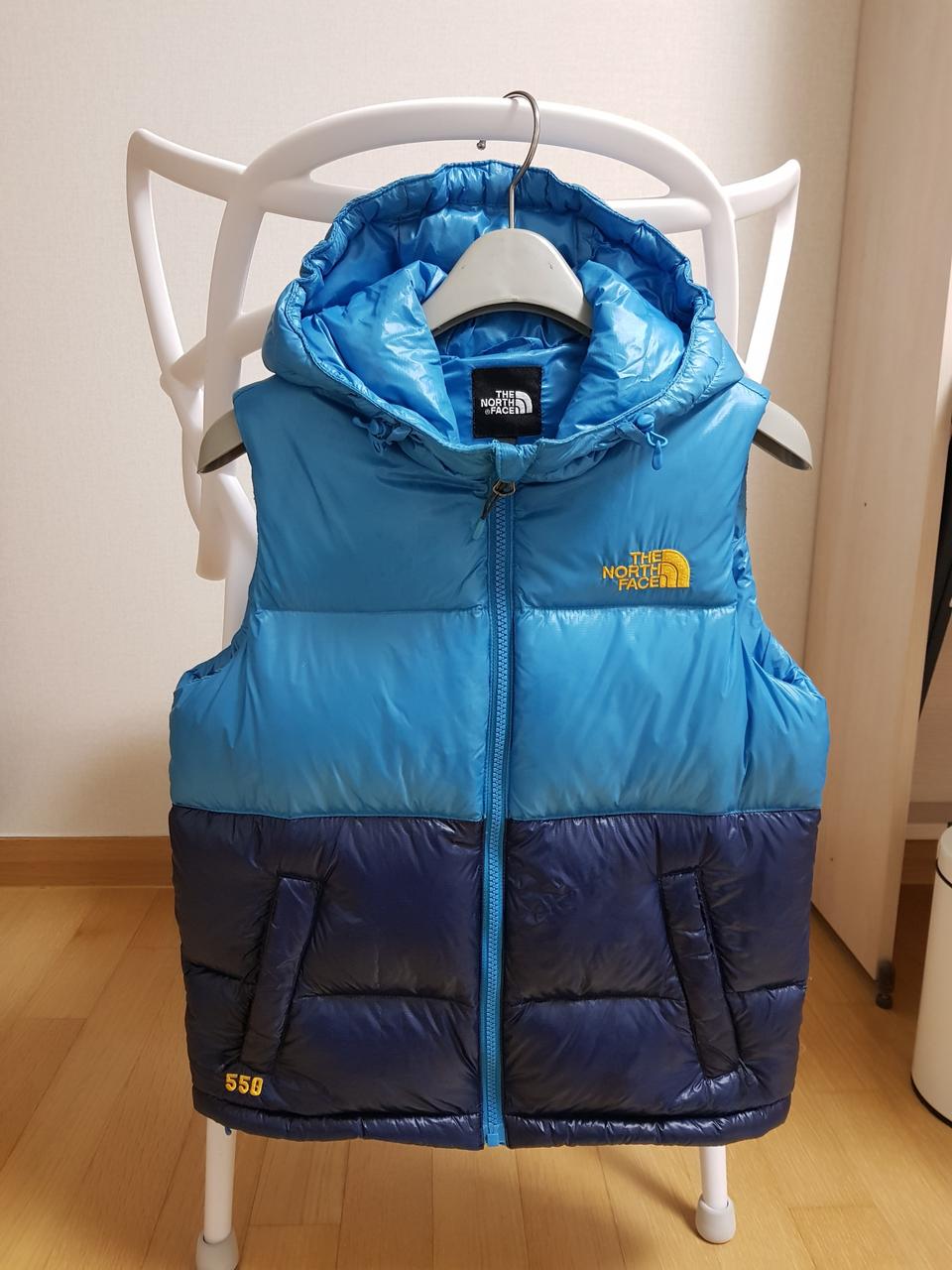 노스페이스키즈 구스거위털조끼