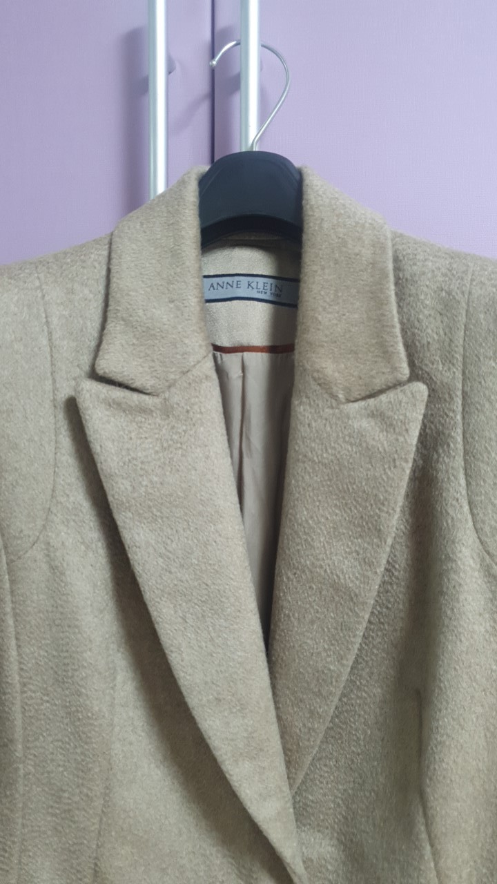 캐시미어100 %앤클라인 코트