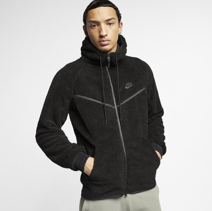 나이키 윈드러너 쉐르파 양털자켓