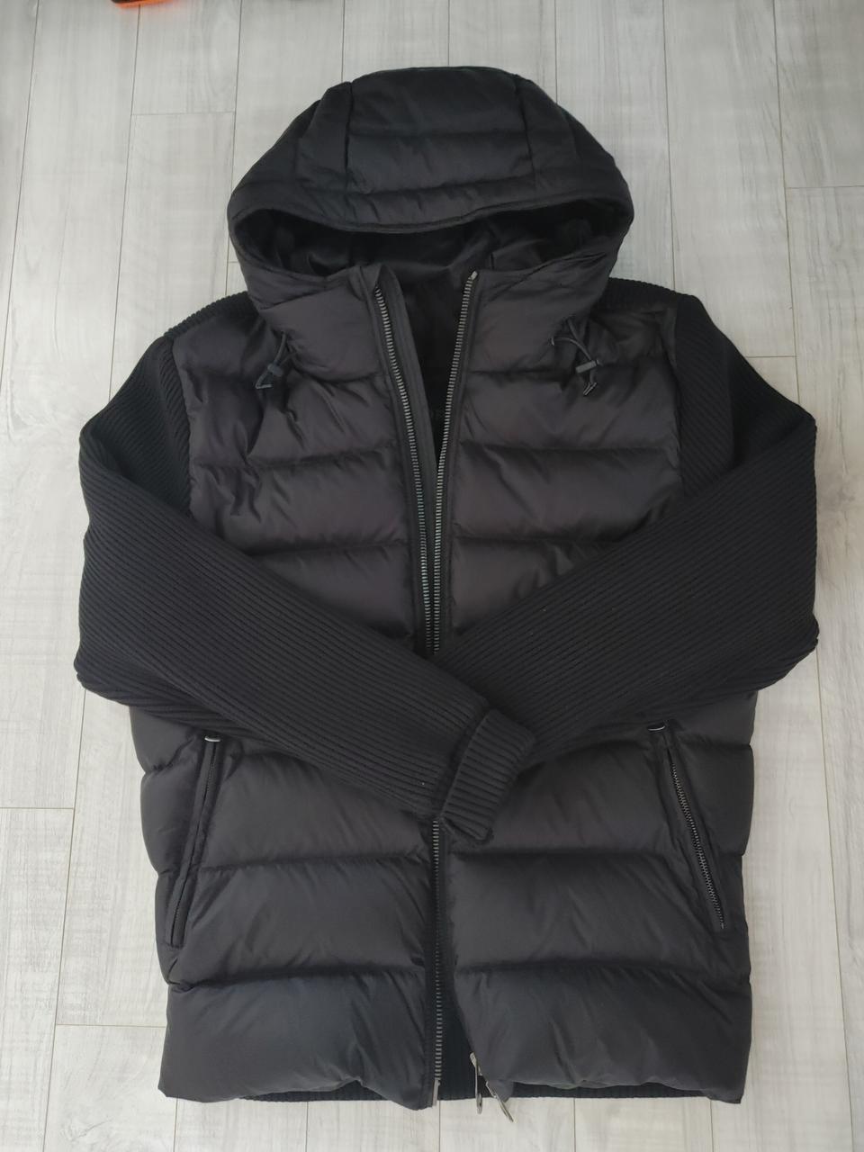 코오롱 히스토릭니트배색구스다운