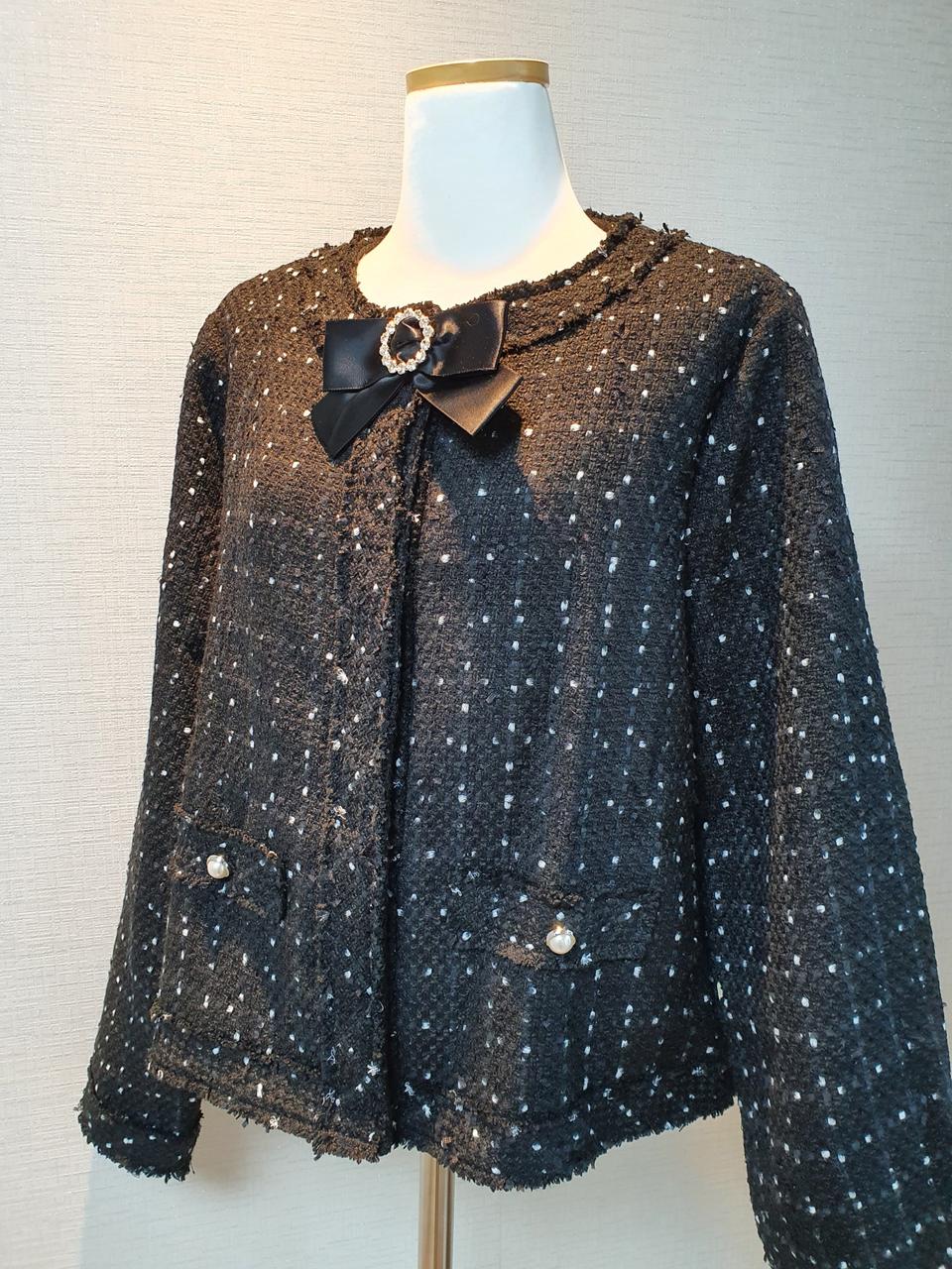 고퀄 트위드쟈켓 77~88