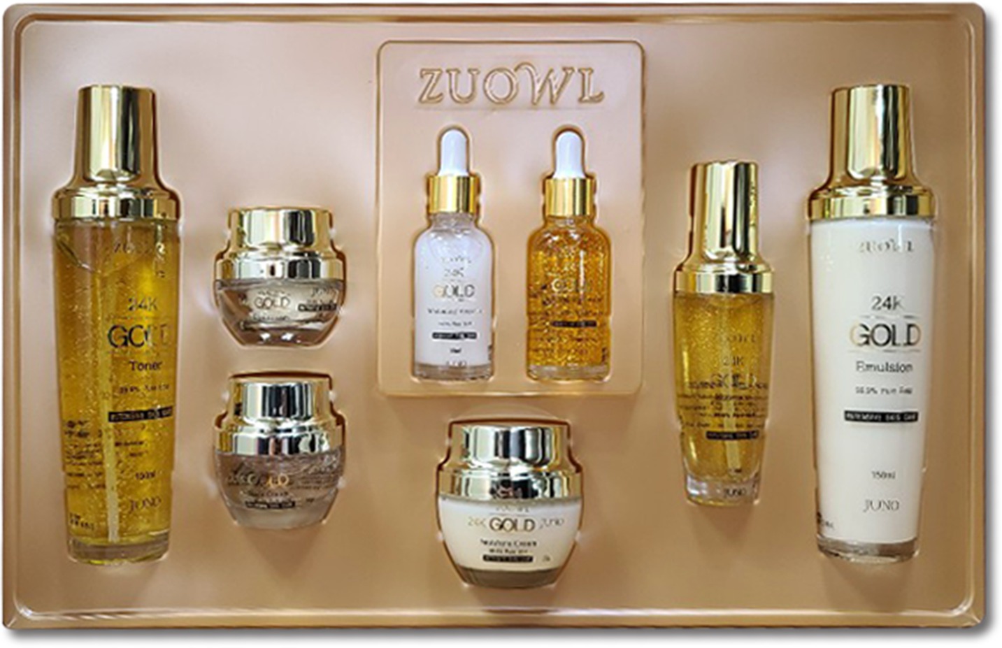 여성 8종 24K 화장품 세트