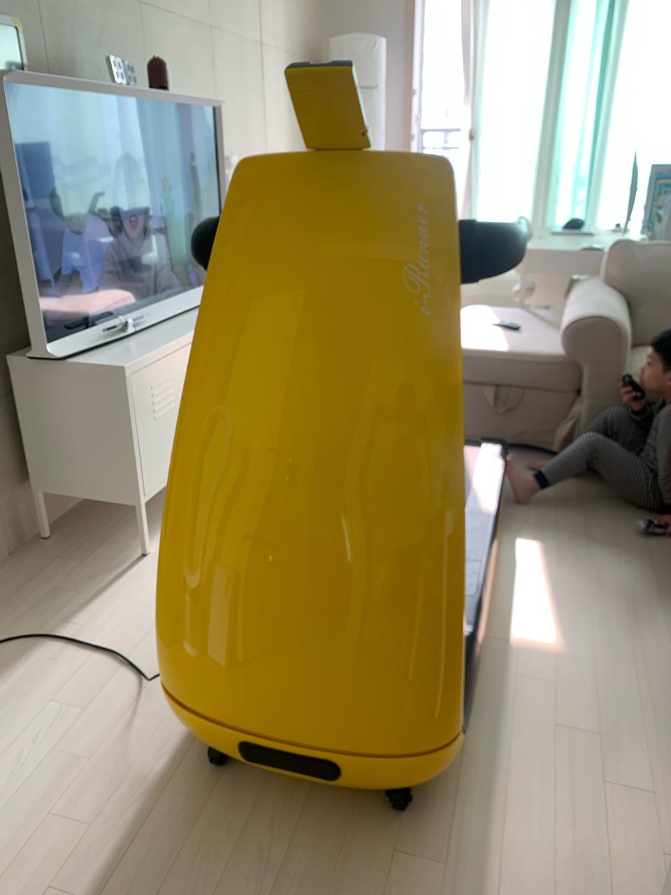 가정용 런닝머신 아이러너 옐로