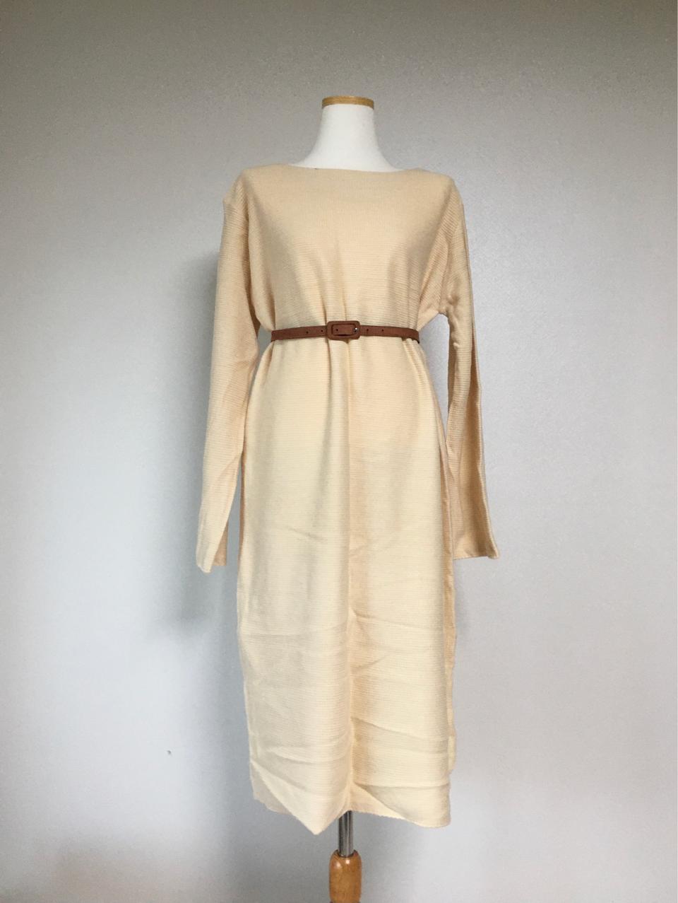 오버핏 니트롱원피스