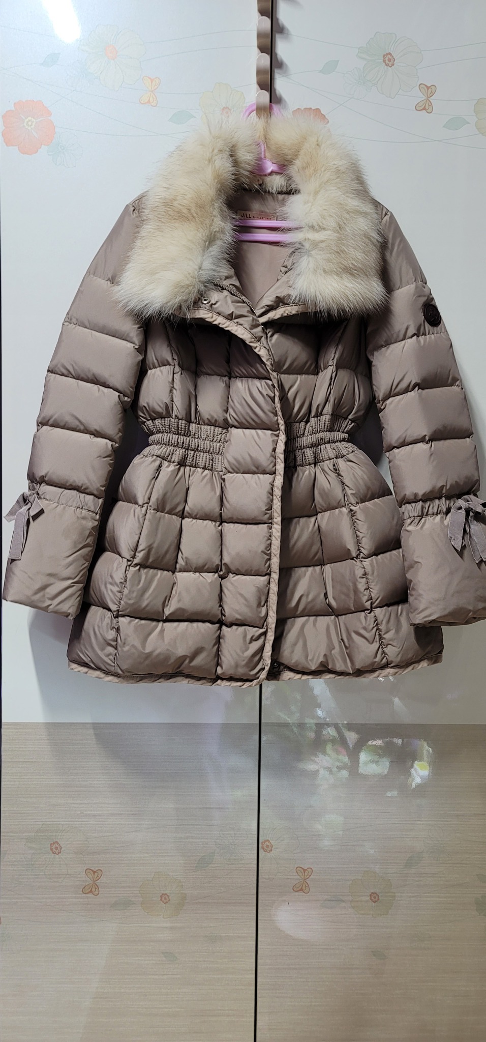 질바이 질스튜어트 폭스퍼 패딩