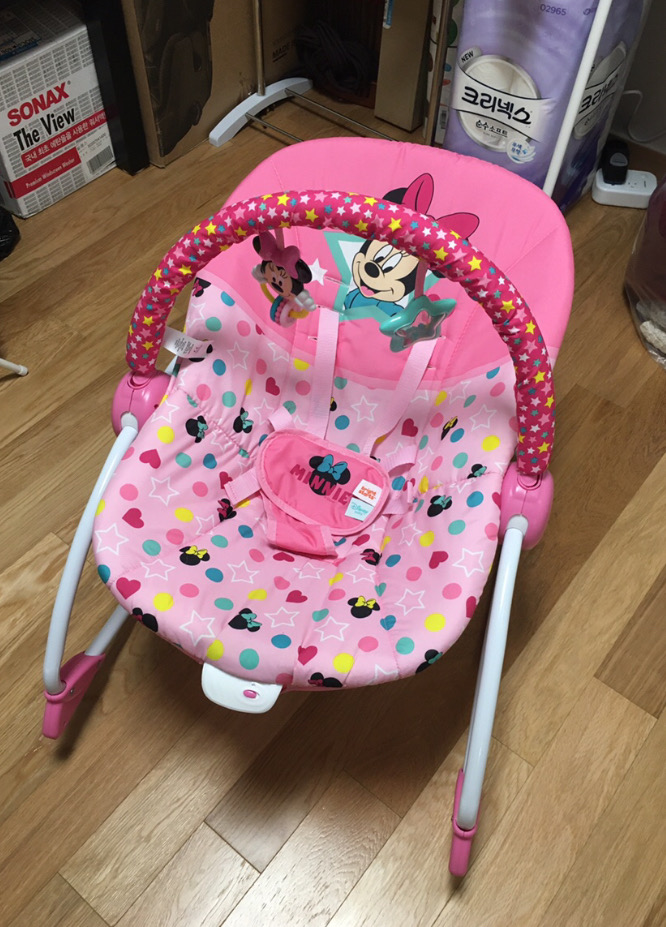 브라이트스타트 아기 바운서 미니