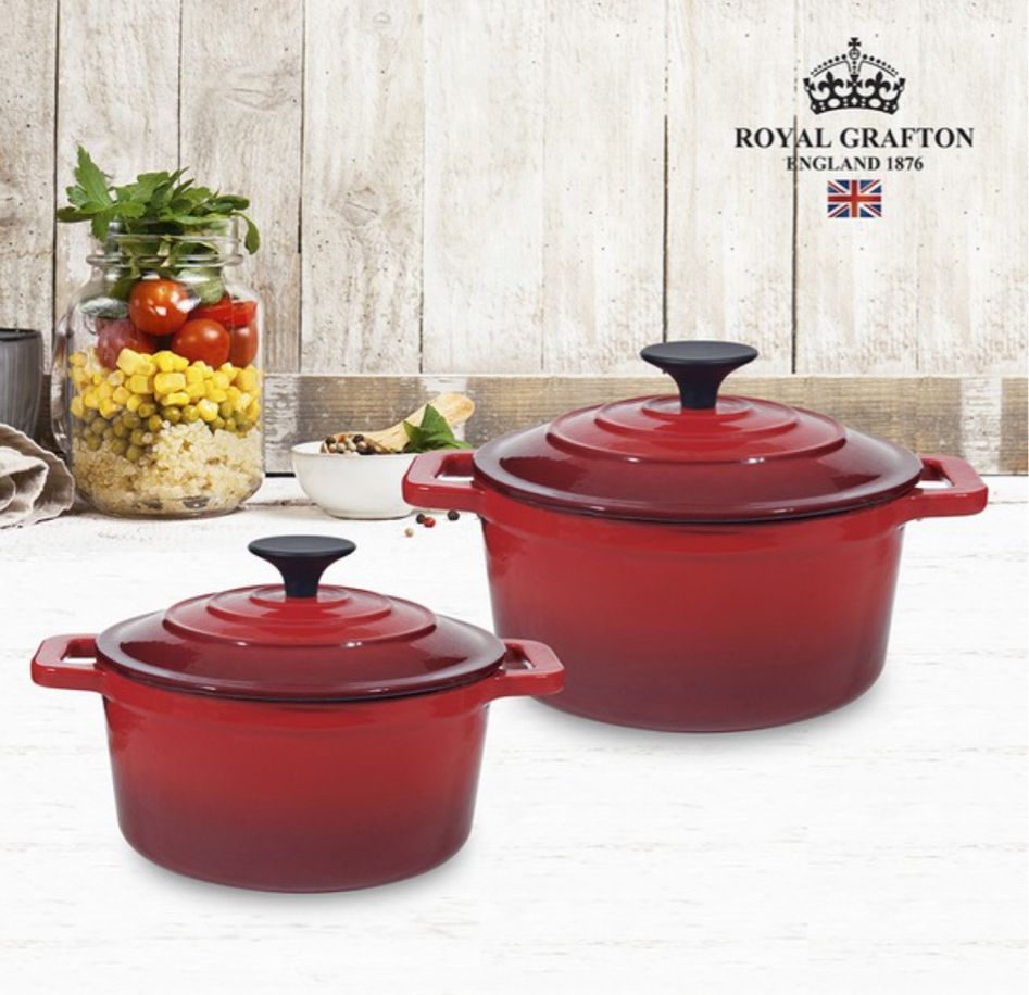[새상품무료배송]로얄그래프톤 스타크 무쇠 주물 냄비 2종 (낱개판매가능)