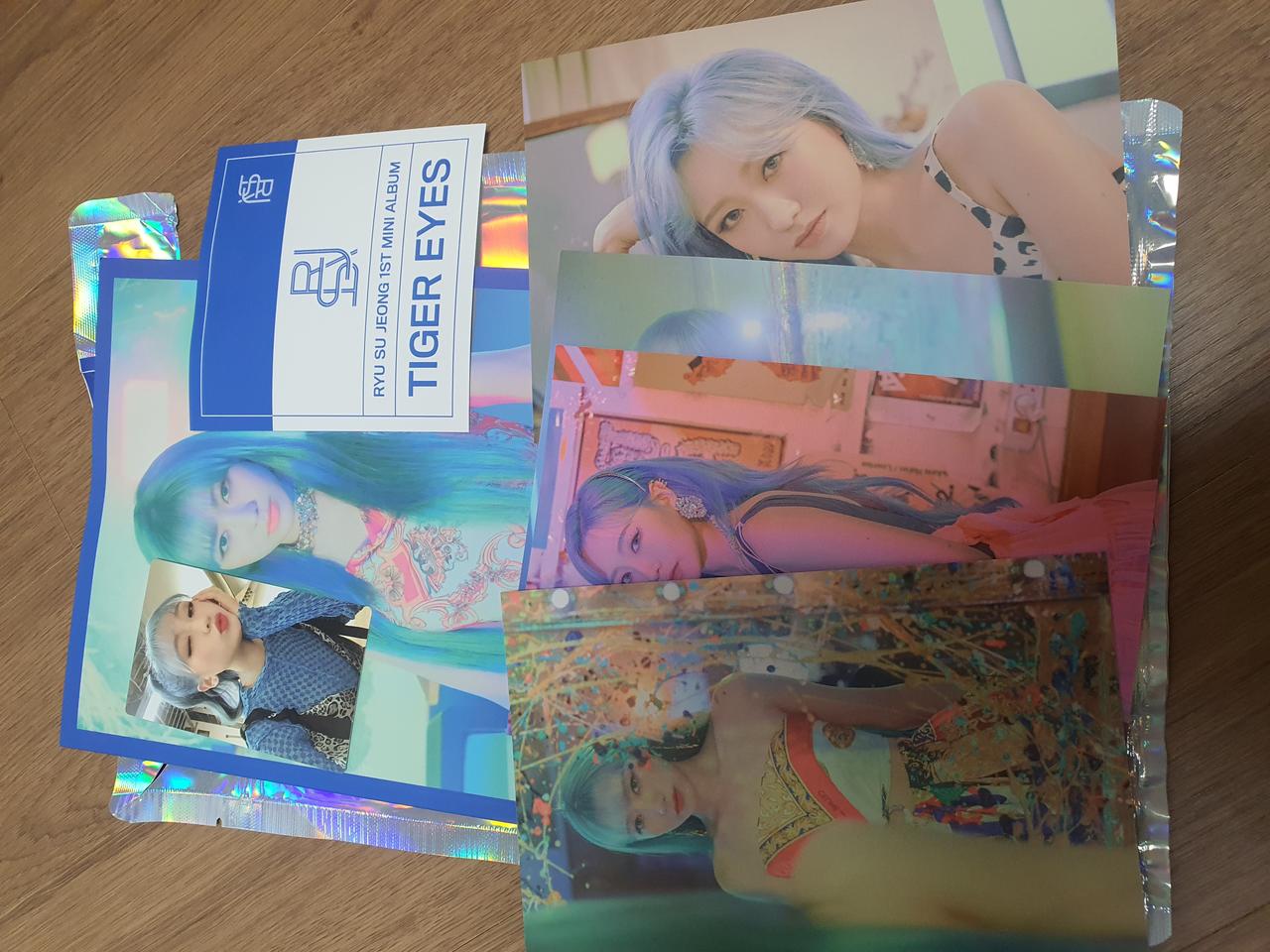 류수정 타이거 아이즈 앨범 팝니다