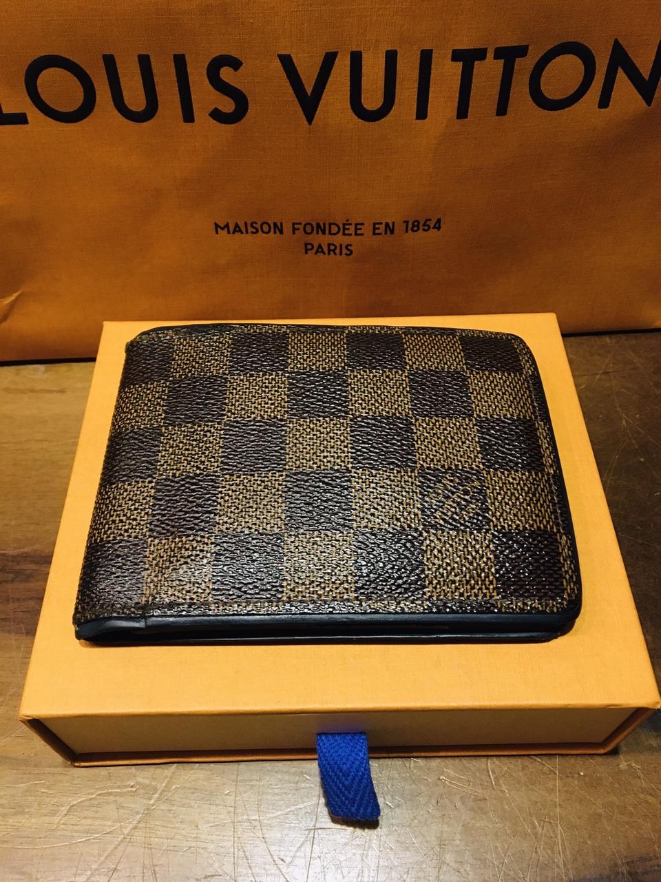정품 루이비통 다미에 그라파이트 멀티플 반지갑
