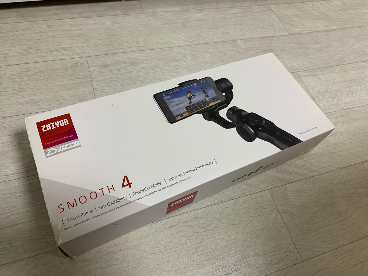 지윤텍 스무스4 스마트폰 짐벌 큐대디