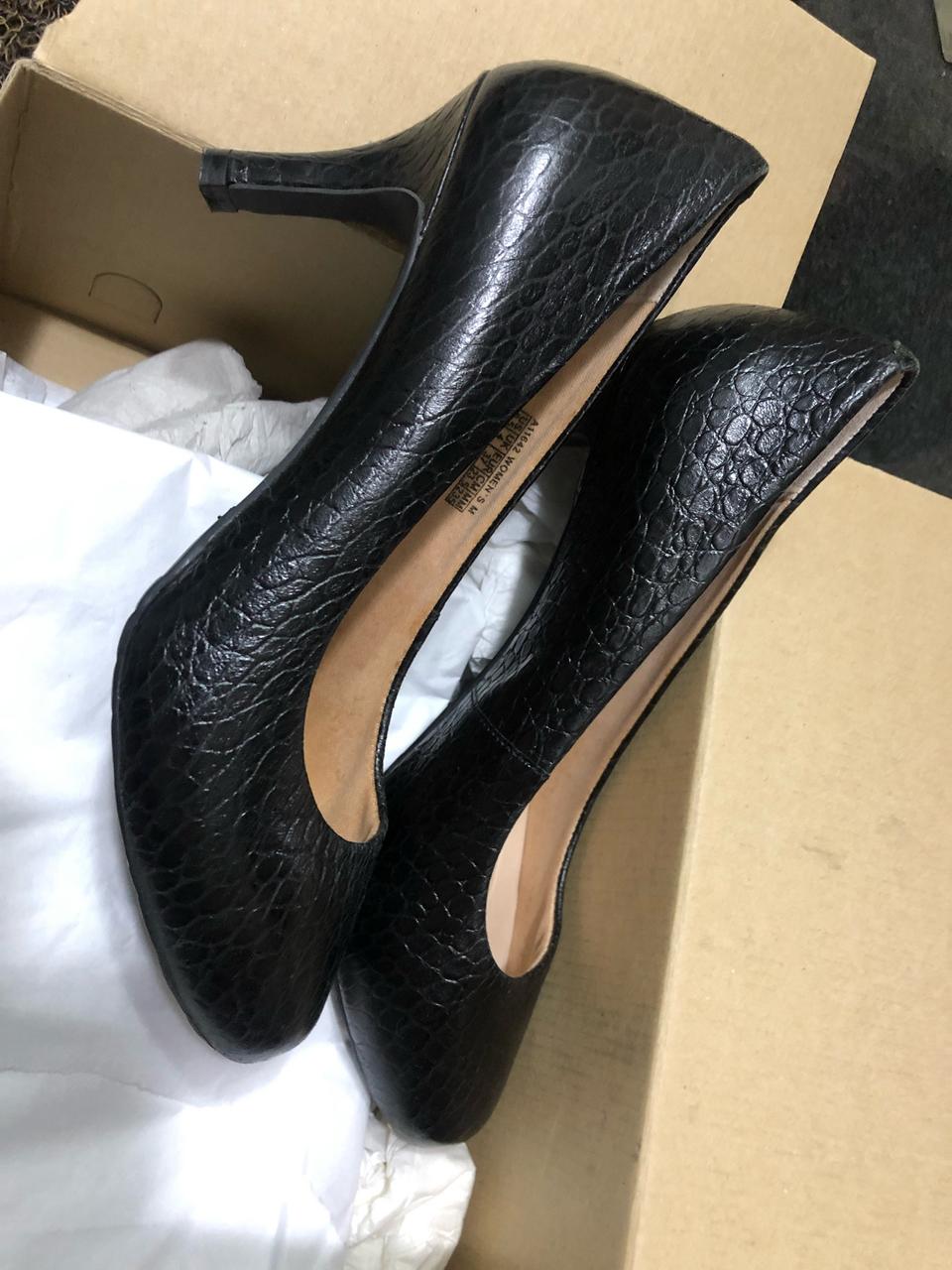 락포트 가죽 여성구두