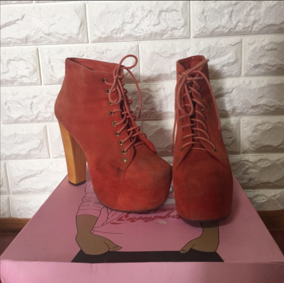 (정품)제프리캠벨 리타 RED 7M 240 스타일난다 프레클 팜므뮤즈