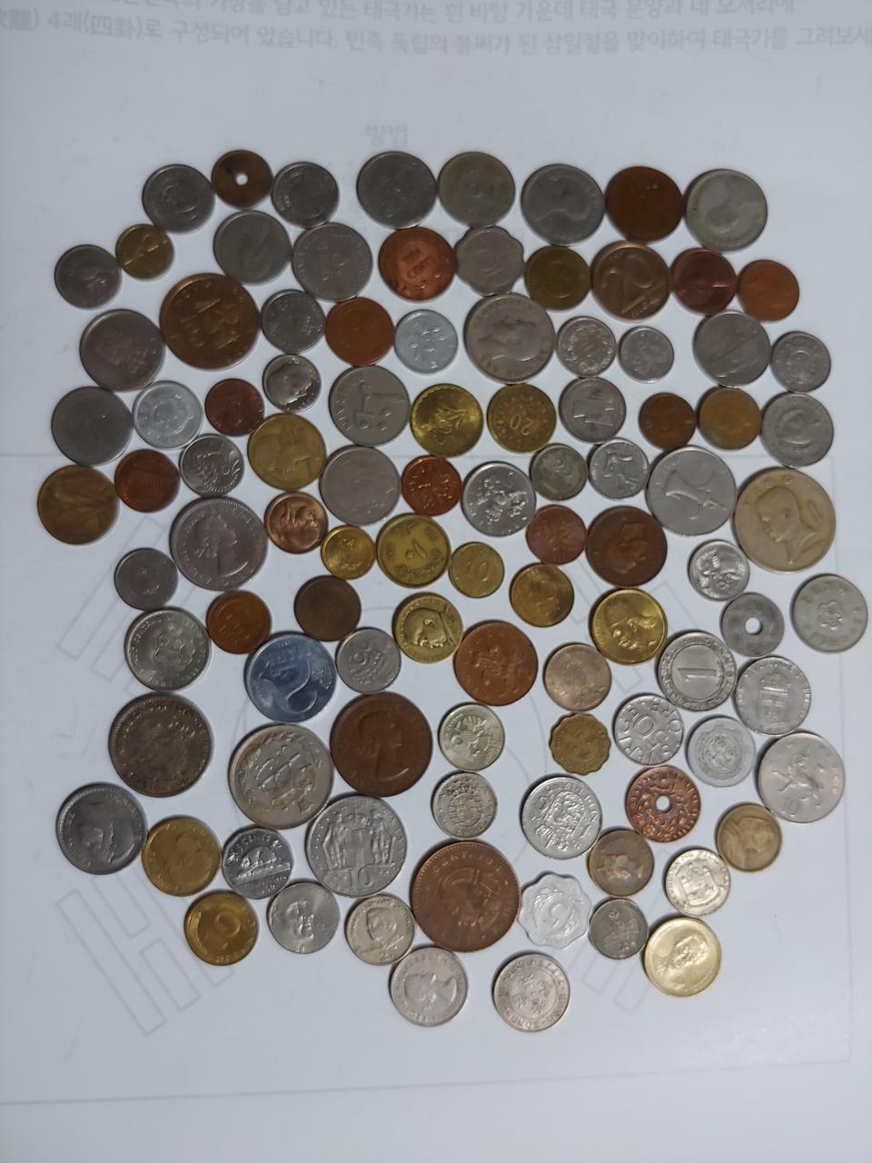 외국동전