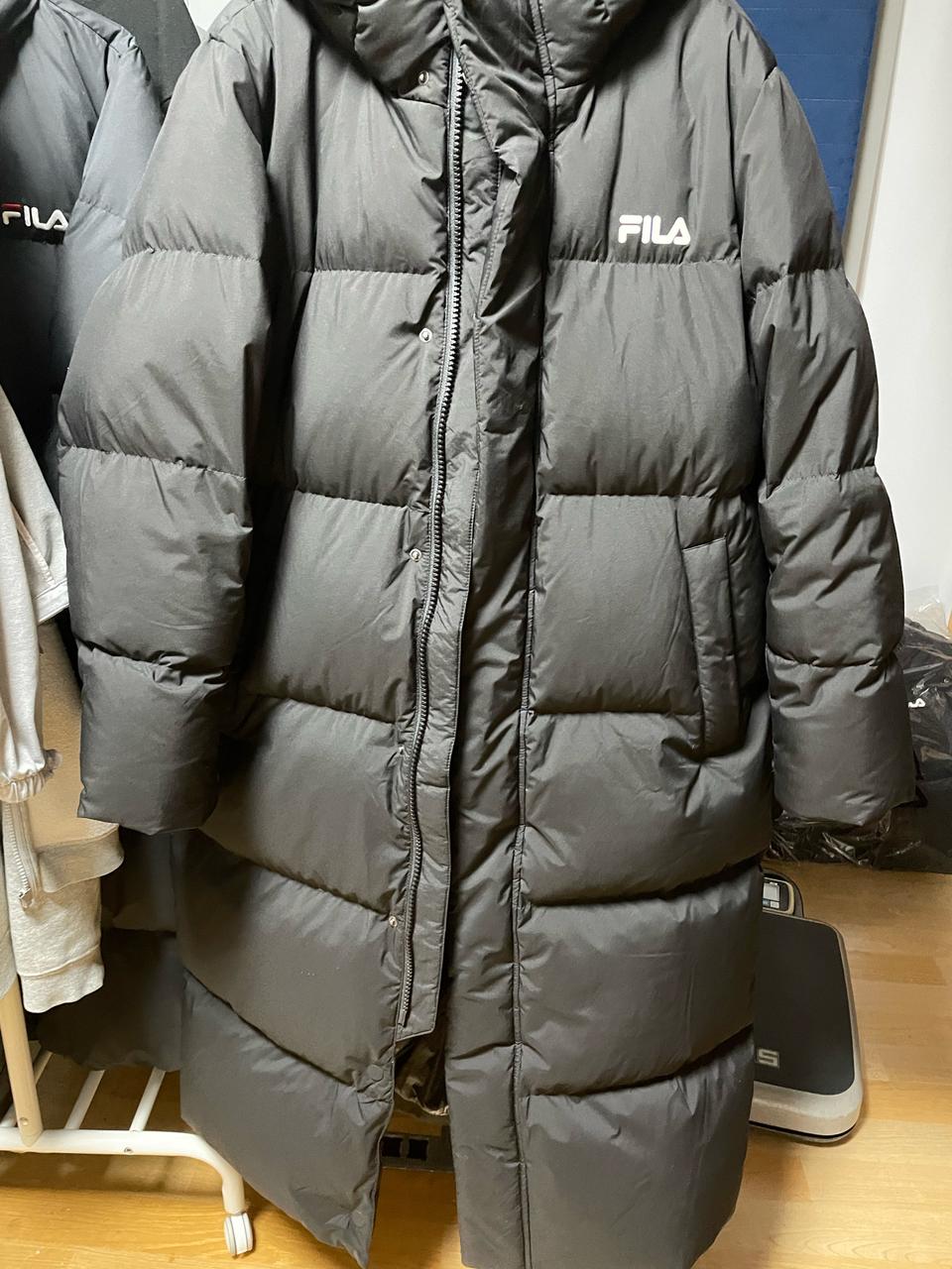 휠라 롱패딩 새거 85~100사이즈