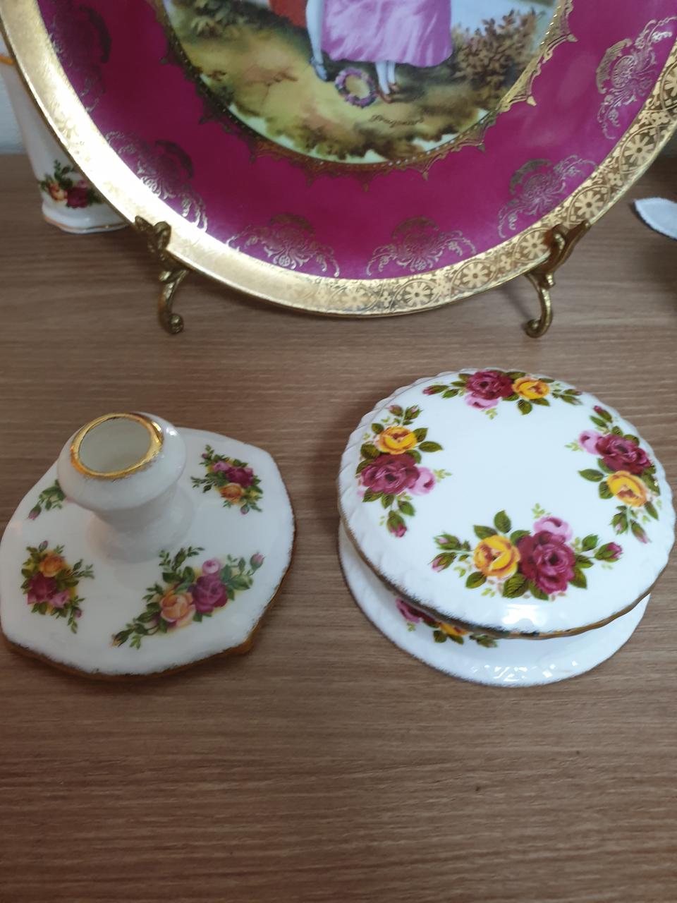 로얄알버트 촛대, 코타지 가든 보석함 일괄판매