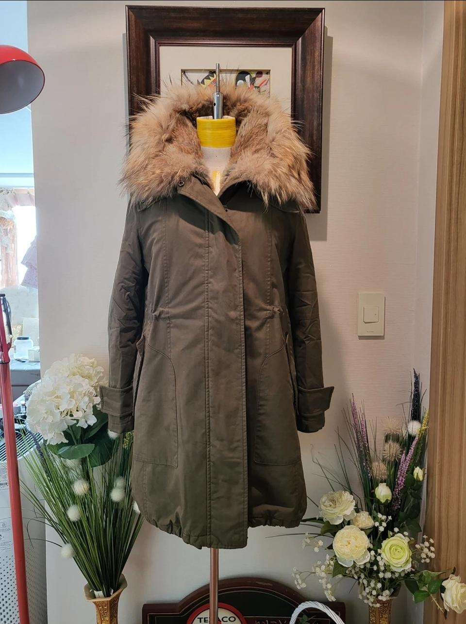 질스튜어트 라쿤&올렉스 야상