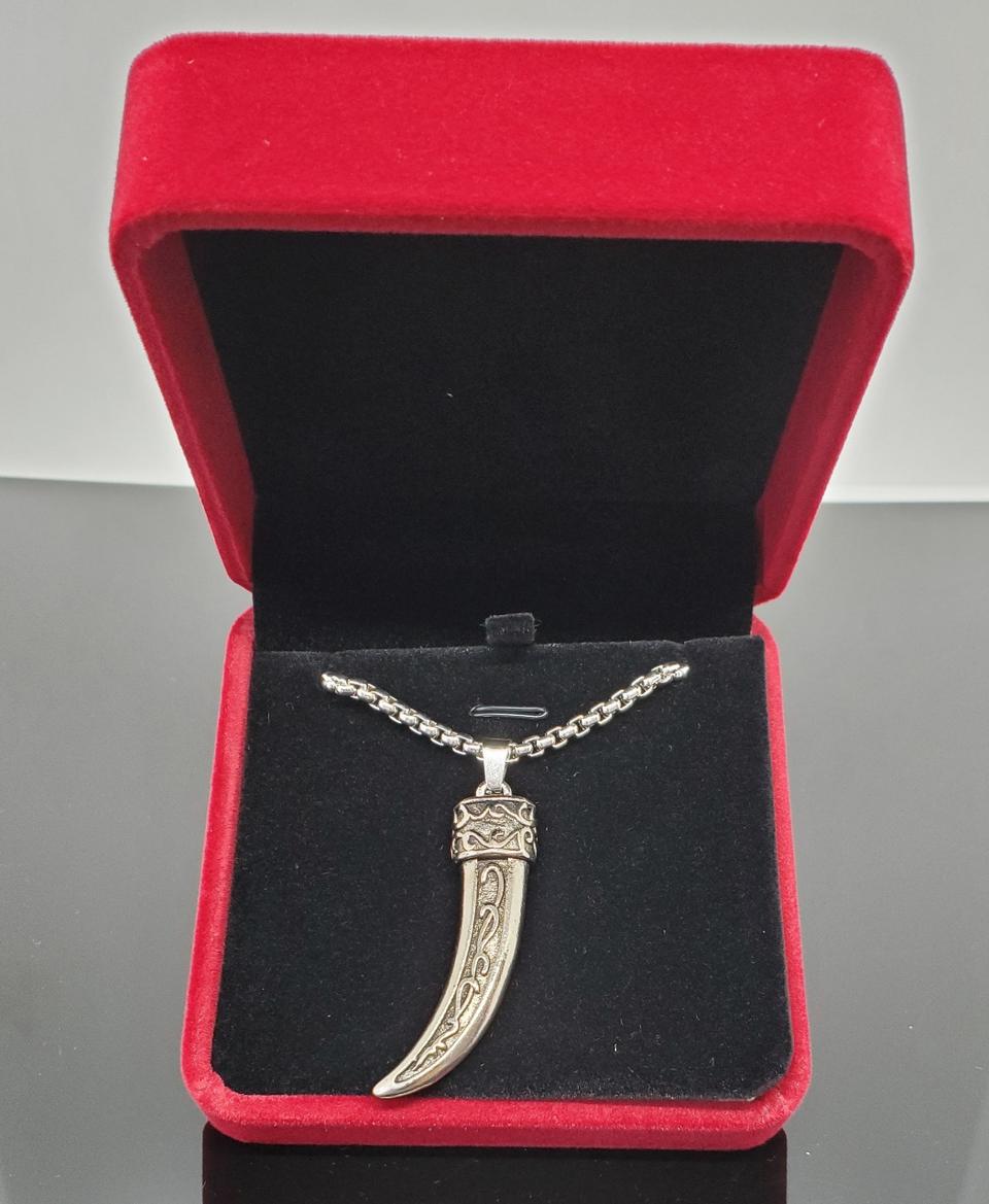 칼모양 남자 패션 목걸이