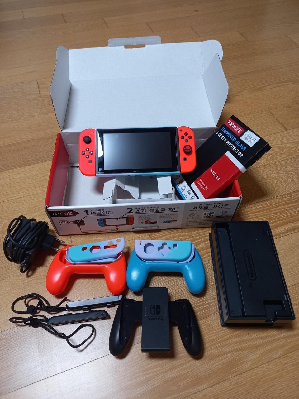 닌텐도스위치 배터리개선판 풀셋