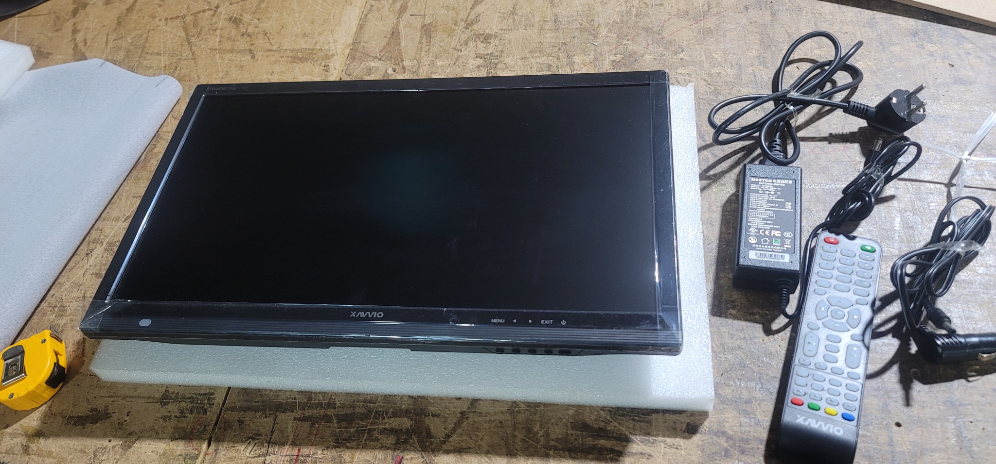 차량용12v~220v겸용 TV