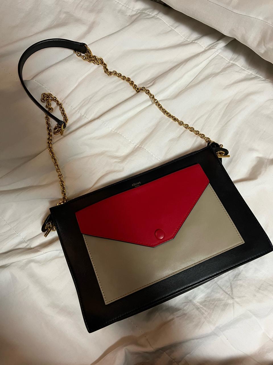 (정품)셀린느 엔벨롭 체인 크로스백