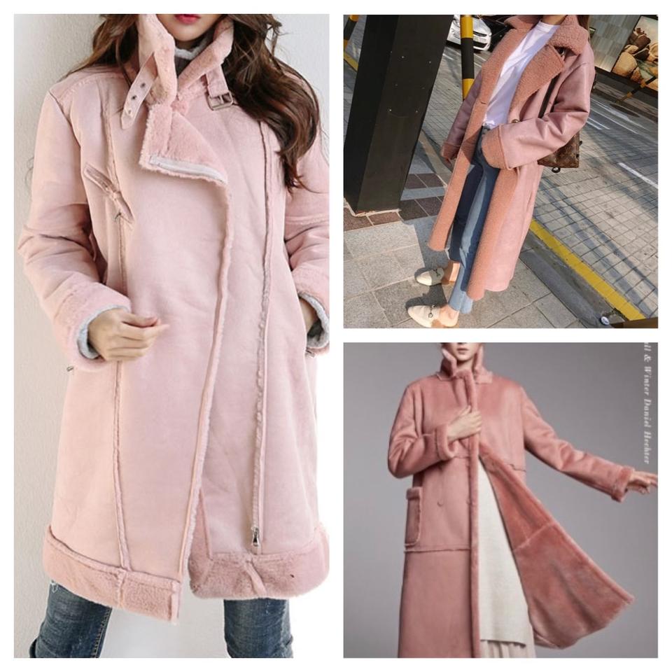 [55~66]KASIBADY 안감통퍼 롱무스탕(거의새거)