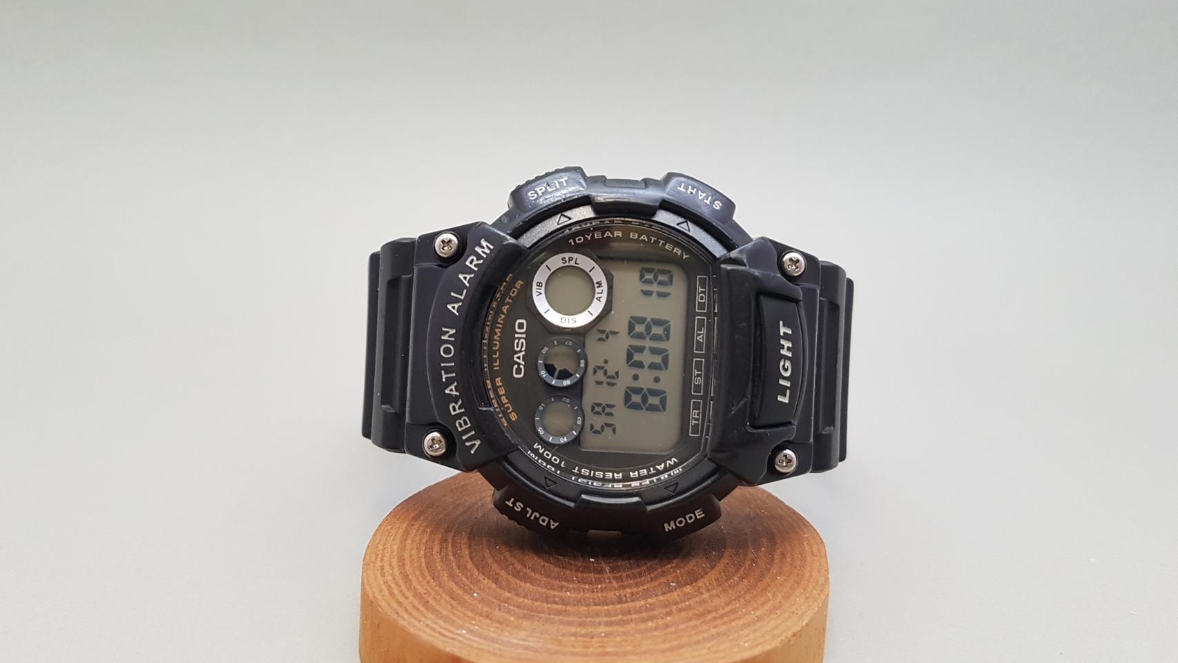 카시오 손목시계 진동알람
