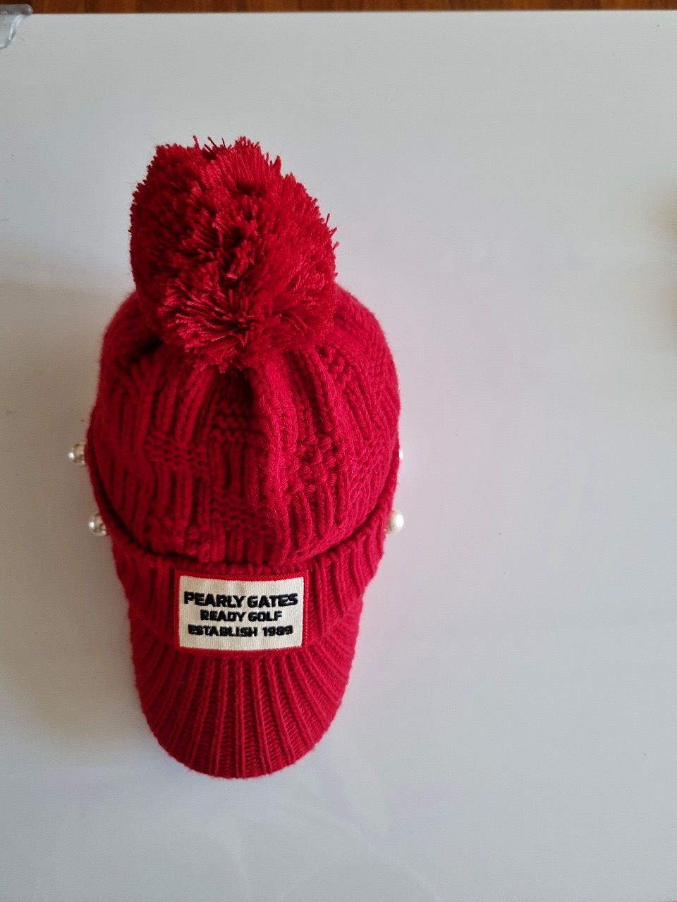 파리게이츠 정품 겨울골프모자