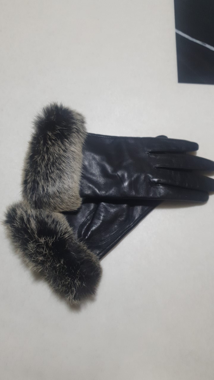 퍼 가죽장갑(캉가루장갑)