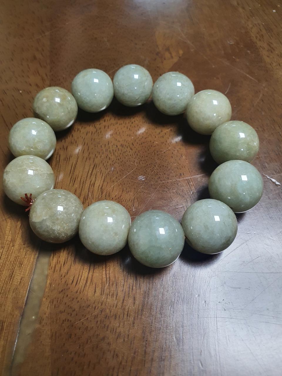 쑥종 20mmm 팔찌 (비취)
