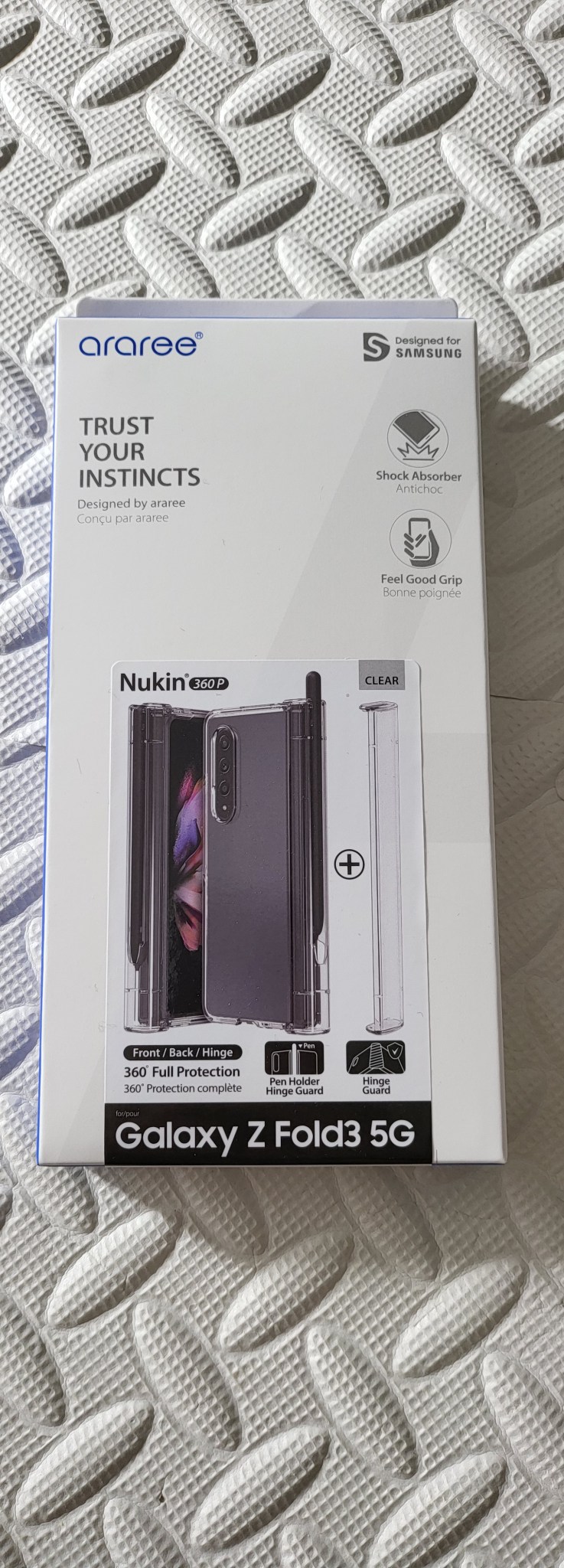 (미개봉)Z폴드3  케이스 힌지커버세트