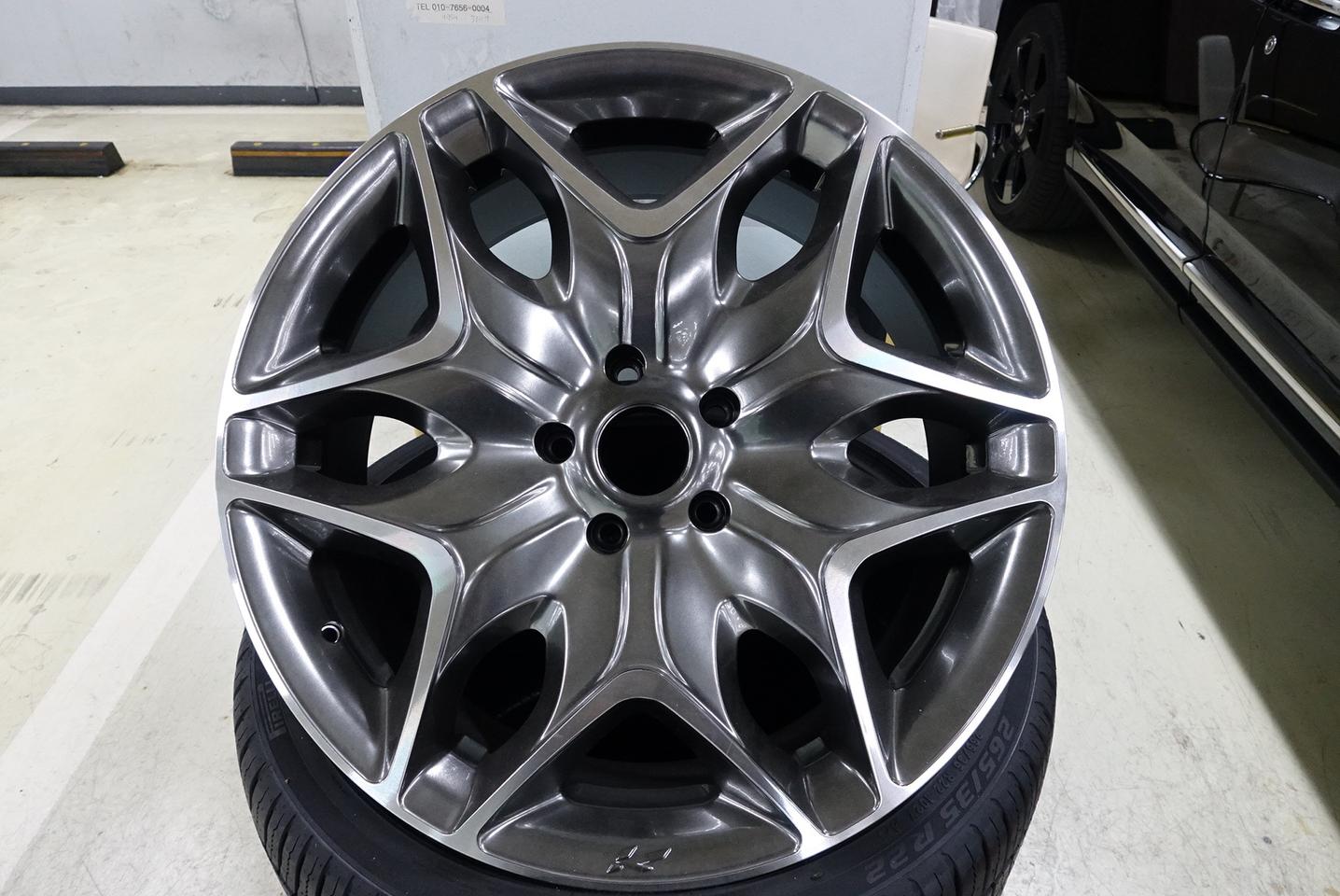 KAHN SPLIT 6 22인치 칸디자인 벤틀리용 칸휠 팝니다.