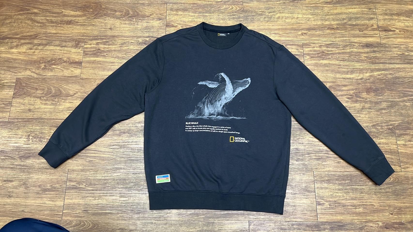 내셔널지오그래픽 맨투맨 정품