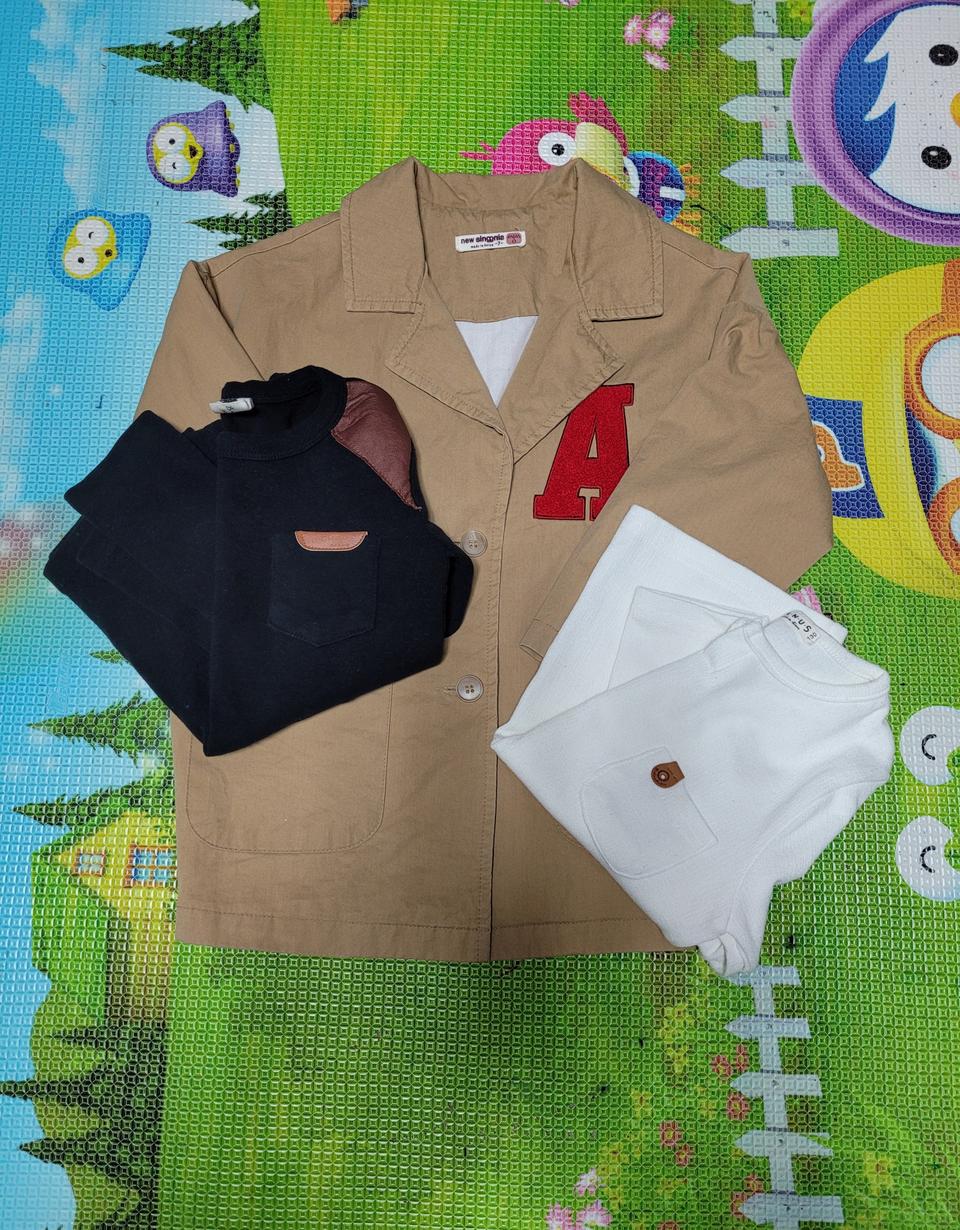 120사이즈  남아옷 남아의류 자켓 점퍼 티셔츠 맨투맨 여아옷 상하복