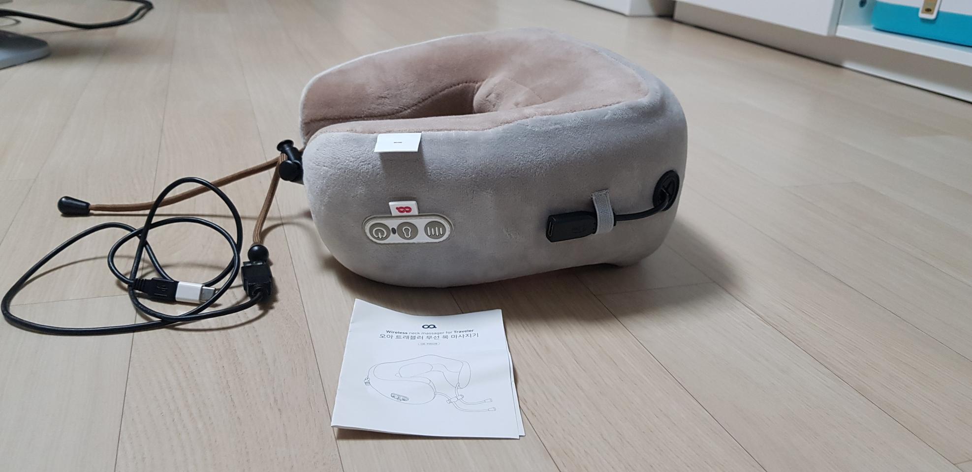 오아 트래블러 무선 목 마사지기