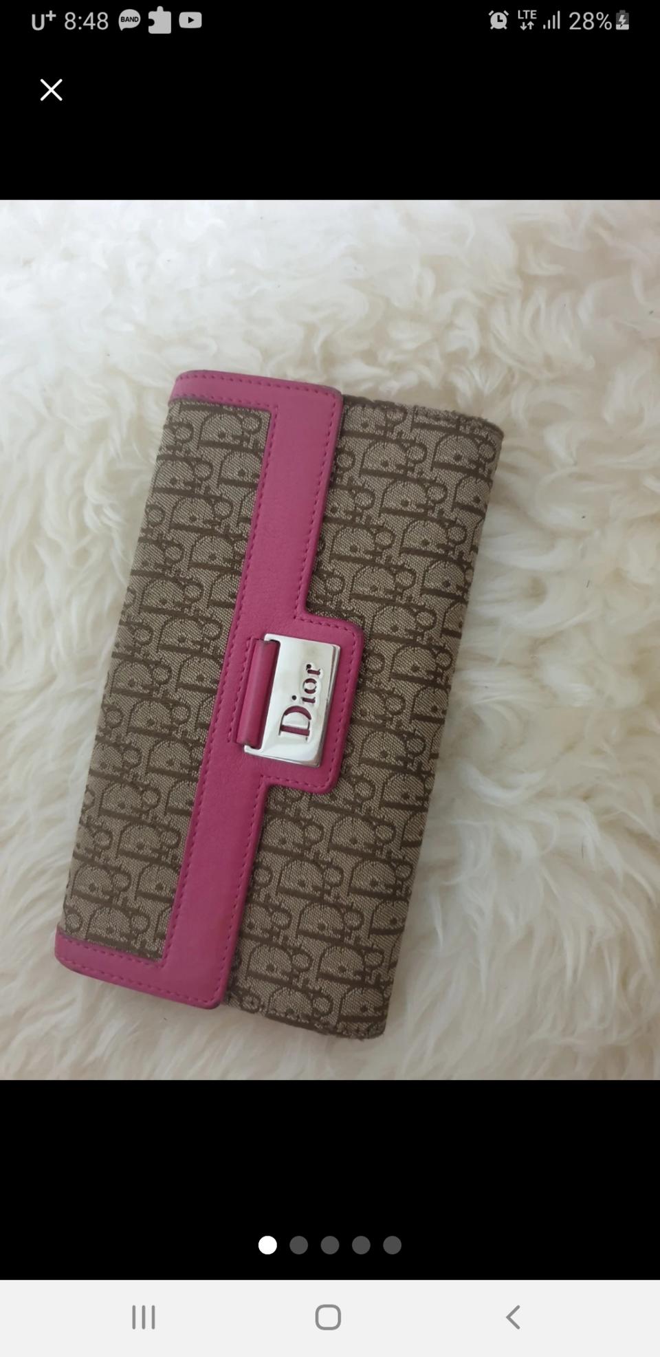 디올 오블리크정품장지갑