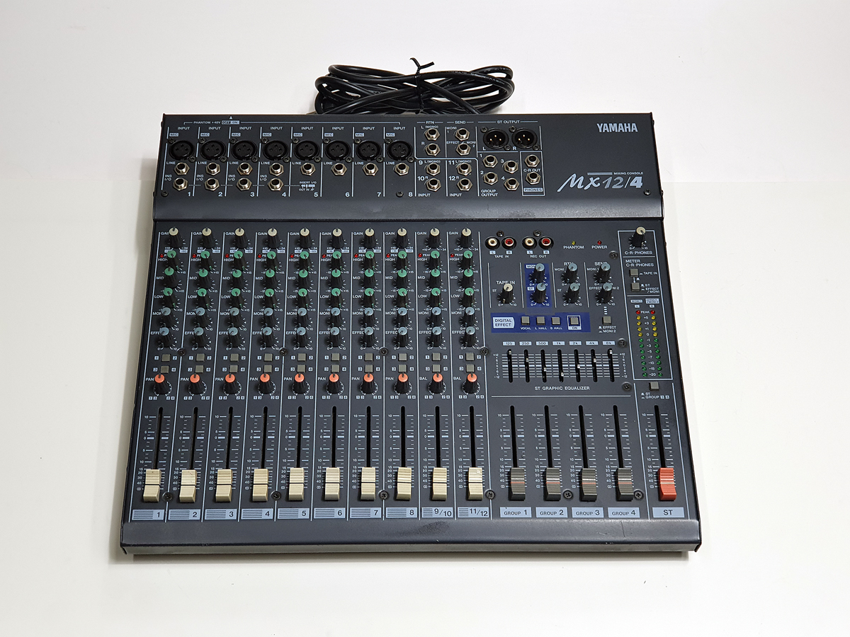 야마하 믹서 MX12/4 이펙터 내장