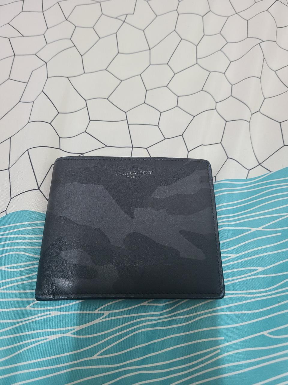 (정품) 생로랑 남성 반지갑