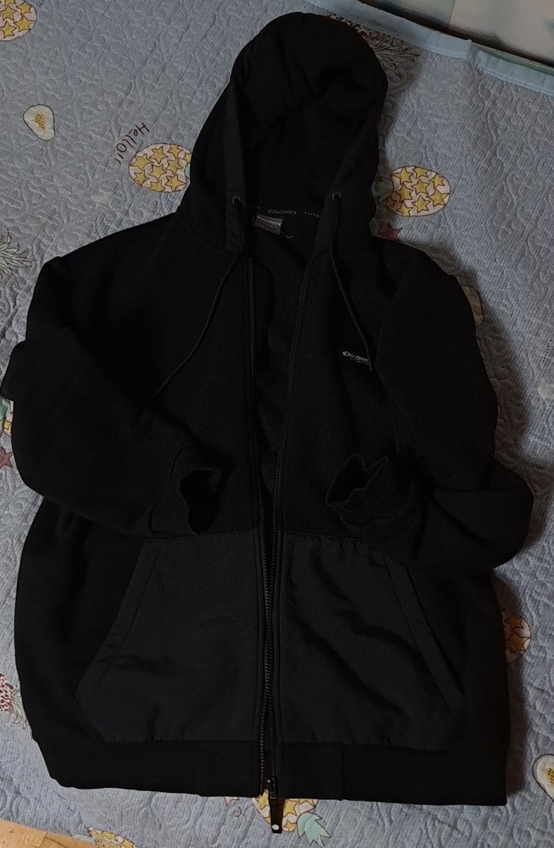 디스커버리 후드집업