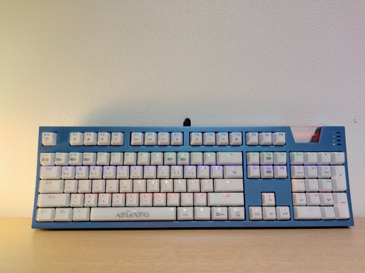 앱코 해커 K9000 아틀란티스 게이밍키보드/g102