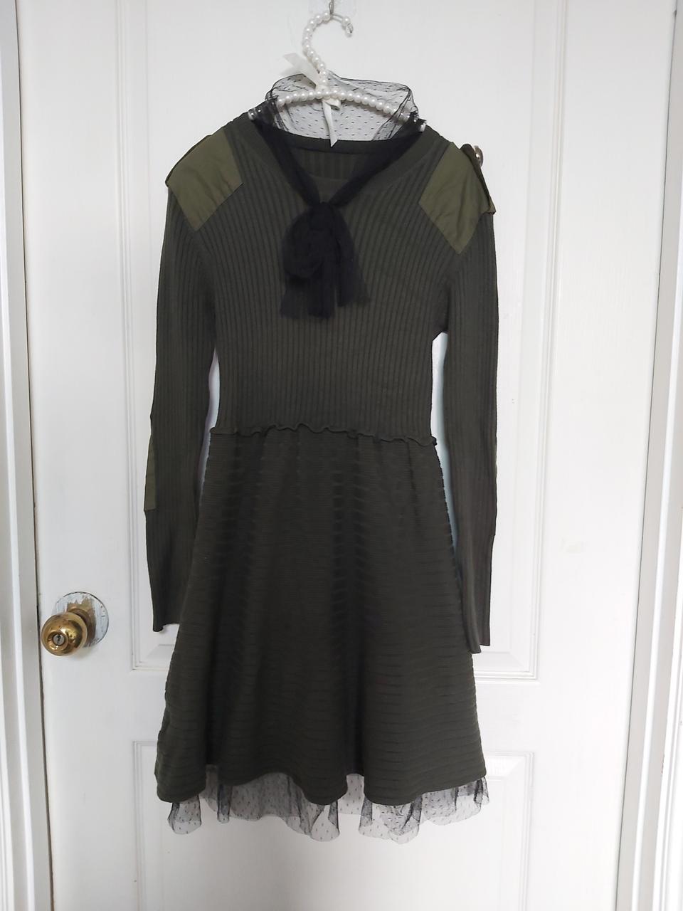 레이스 니트원피스