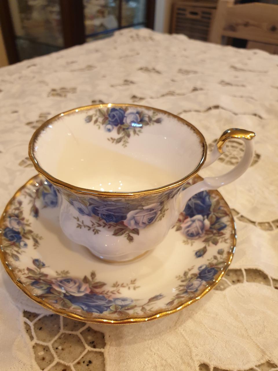 안전 로얄알버트 문라이트로즈 듀오(크랙확인)