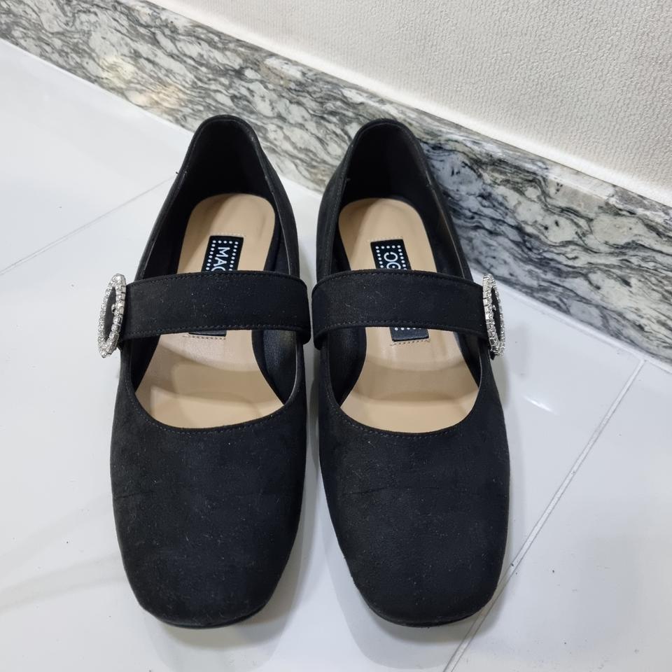 마크모크 gemma black 젬마 블랙 플랫 슈즈 팝니당