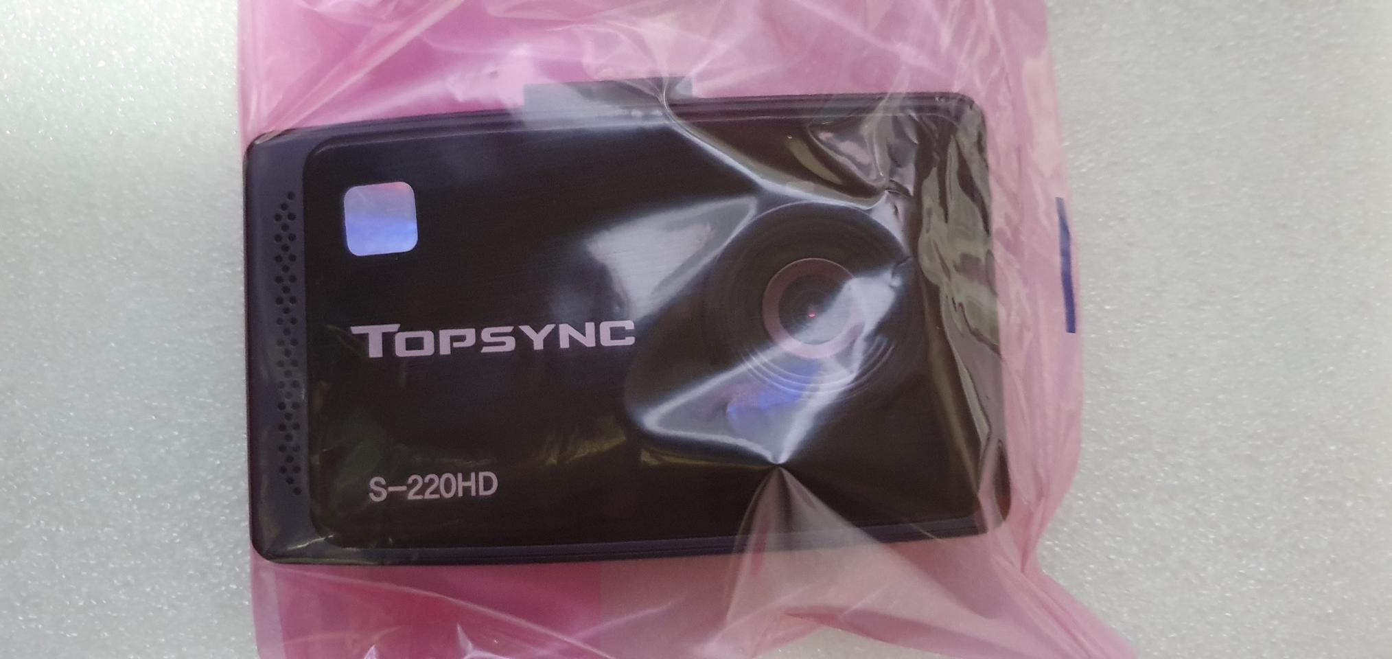 탑싱크 TOPSYNC S-220HD 수리한 중고 블랙박스