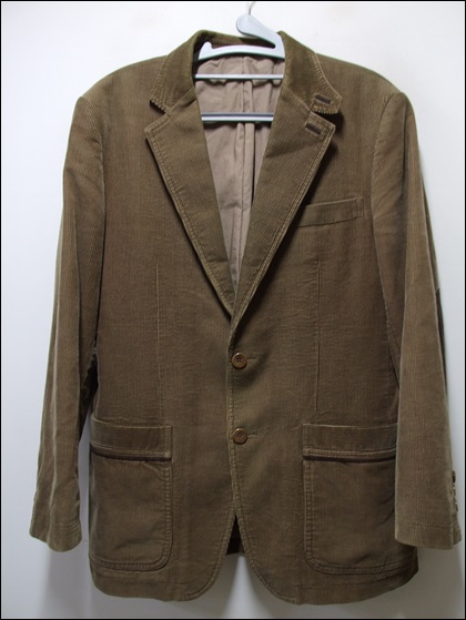 라코스테 정품 코듀로이 마이자켓 택95