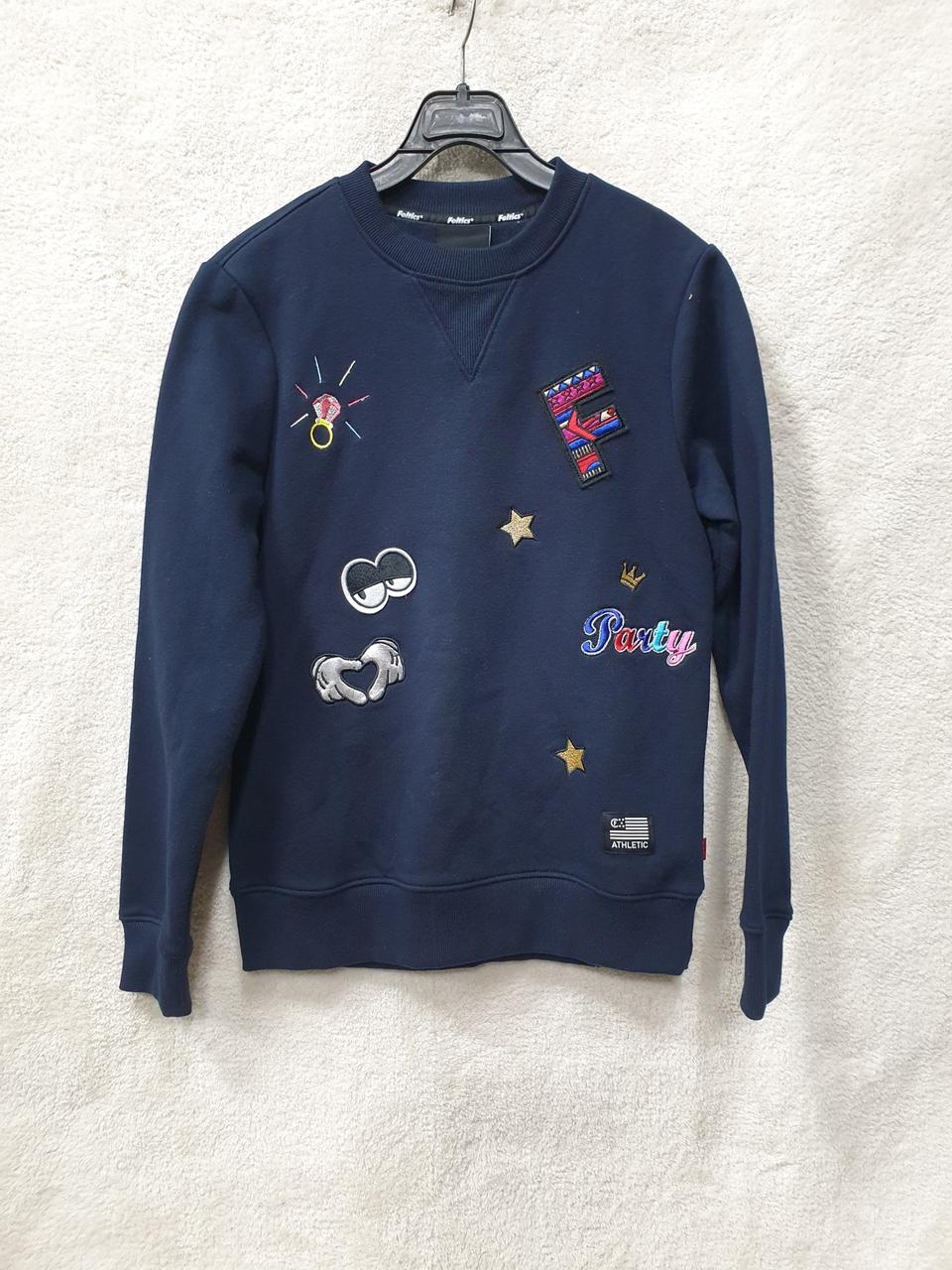 85)펠틱스 기모 라운드티셔츠 새상품