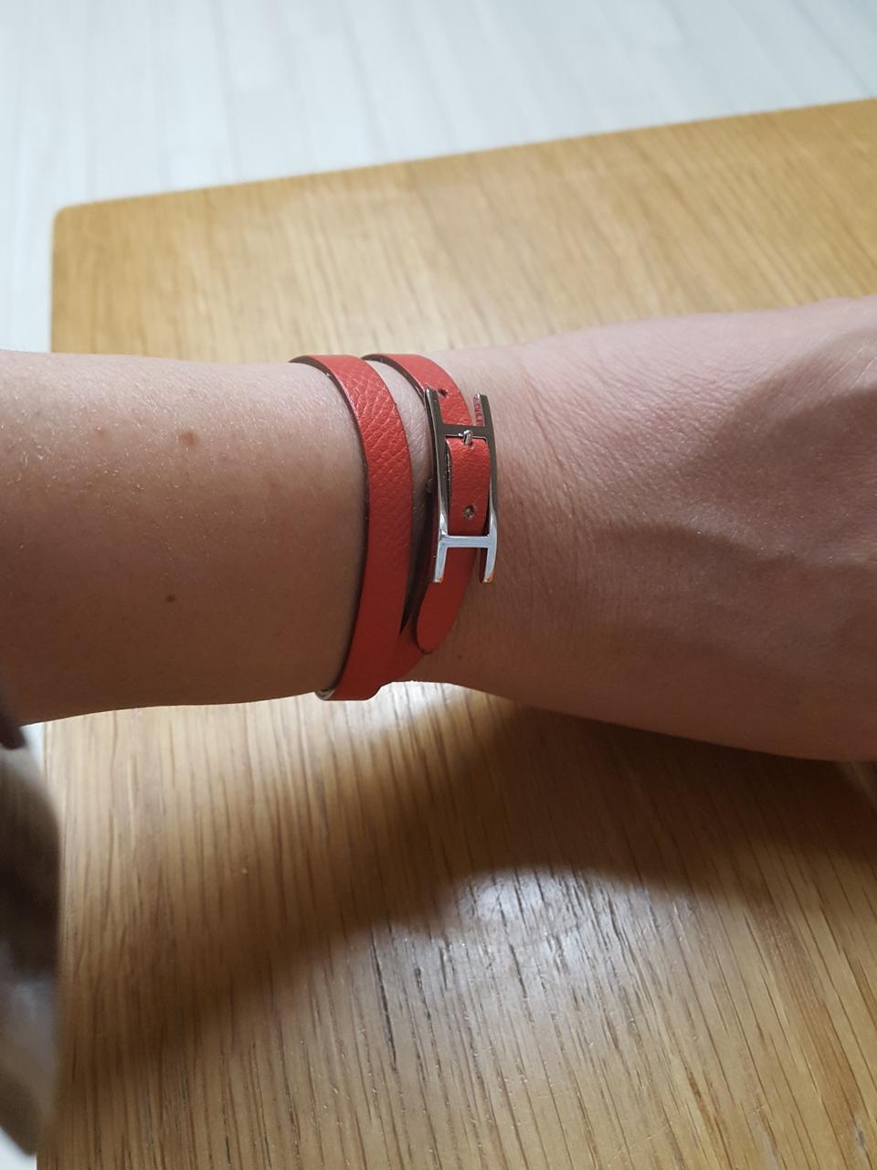 에르메스 하피 레더팔찌