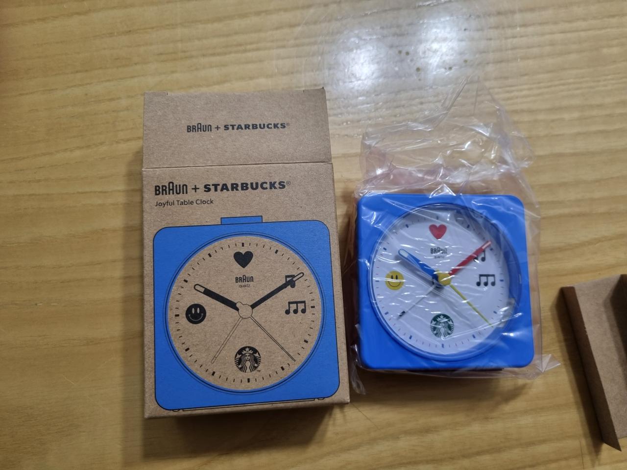 스타벅스 조이풀 테이블 시계