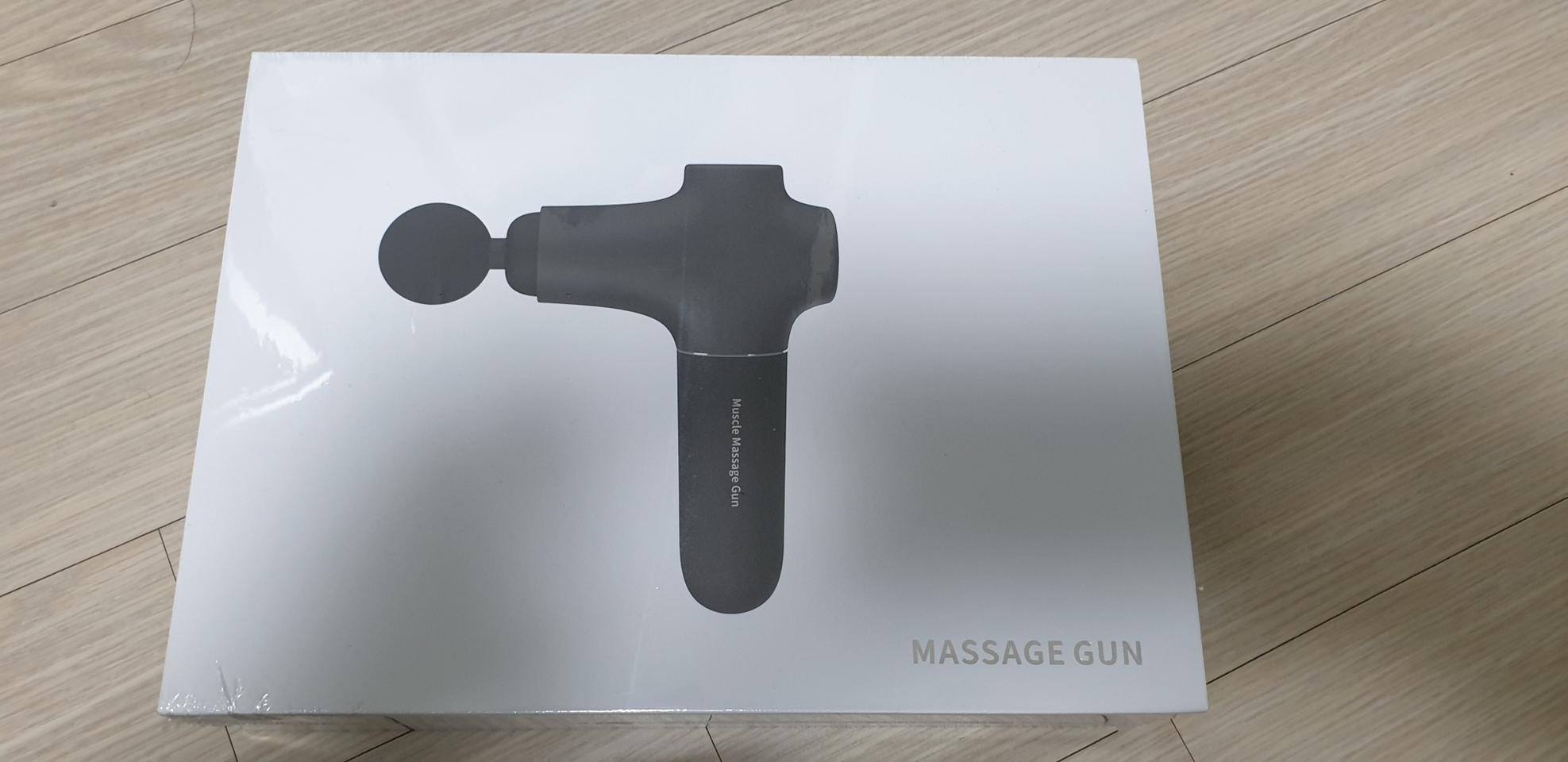 (미개봉) 머슬 마사지건 마사지 손안마기