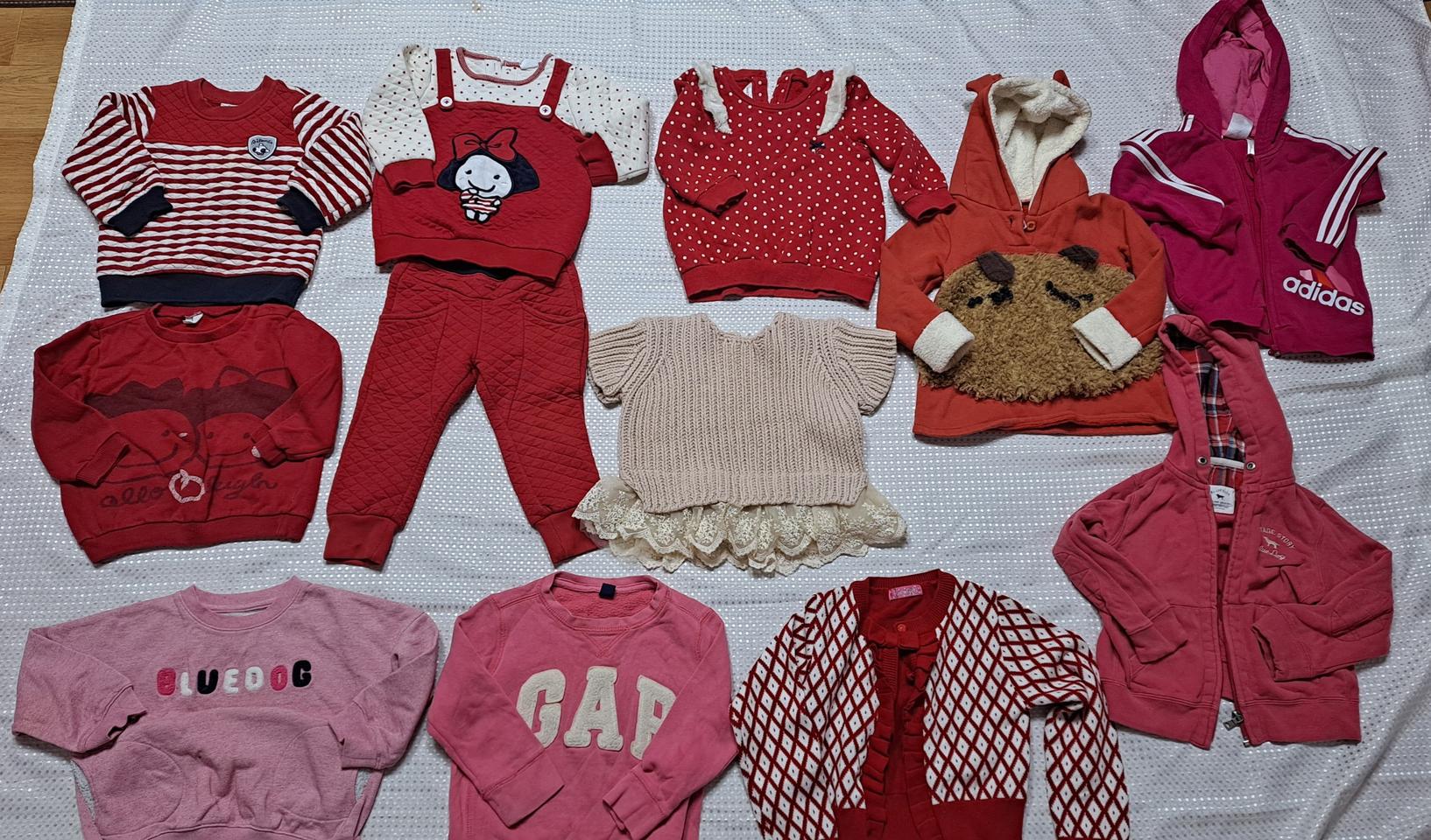 여아100호 겨울옷.브랜드옷(12벌이상) 여아100호 옷